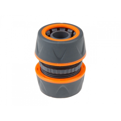 Муфта соед. для шлангов 1/2"(5/8") STARTUL GARDEN (ST6016-6-1/2) (soft touch, двухкомпонентная)