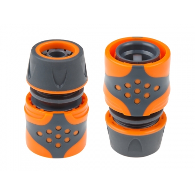 Муфта быстросъемная 1/2"(5/8") STARTUL GARDEN (ST6016-1-1/2) (soft touch, двухкомпонентная)