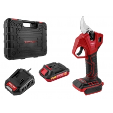 Аккум. секатор WORTEX CBS 2030 в чем. ALL1 SET, БЕСЩЕТ., 18 В, ветки до 28 мм