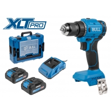 Аккум. дрель-шуруповерт BULL SR 1803 Xcase XLTpro БЕСЩЕТ., 2x2 А*ч, 18 В, 45 Н*м, БЗП 10 мм