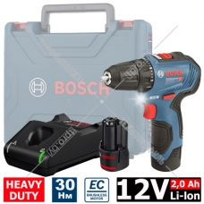 Дрель-шуруповерт аккумуляторная GSR 12V-30 Professional BOSCH (06019G9000)