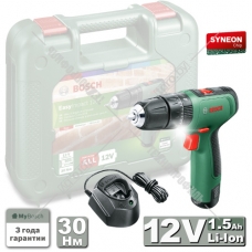 Дрель-шуруповерт ударная аккумуляторная EasyImpact 1200 BOSCH (06039D3104)