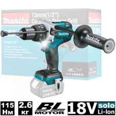 Дрель-шуруповерт ударная аккумуляторная DHP481Z (DHP 481 Z) MAKITA