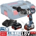 Дрель-шуруповерт ударная аккумуляторная GSB 18V-110 C Professional BOSCH (06019G030D)
