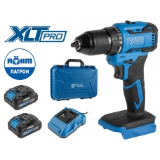 Аккум. дрель-шуруповерт BULL SR 1804 R-series в чем. XLTpro БЕСЩЕТ., Импульс., 18 В, 50 Н*м, 2х2 А*ч