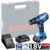 Дрель-шуруповерт ударная аккумуляторная GSB 180-LI Professional BOSCH (06019F8300)