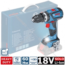 Дрель-шуруповерт ударная аккумуляторная GSB 18V-60 C Professional BOSCH (06019G2102)