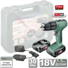 Дрель-шуруповерт ударная аккумуляторная UniversalImpact 18 BOSCH (06039C8101)