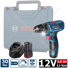 Дрель-шуруповерт аккумуляторная GSR 120-LI Professional BOSCH (06019G8000)
