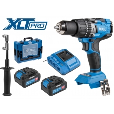 Аккум. дрель-шуруповерт BULL SR 1805 Xcase XLTpro, 2х4 А*ч, БЕСЩЕТ., 18 В, 120 Н*м, БЗП(мет.) 13 мм