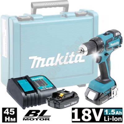 Дрель-шуруповерт аккумуляторная DDF459SYE (DDF 459 SYE) MAKITA