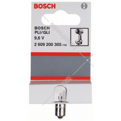 Лампа накаливания GLI/PLI 9,6 V BOSCH (2609200305)