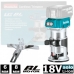 Фрезер кромочный аккумуляторный DRT50Z (DRT 50 Z) MAKITA
