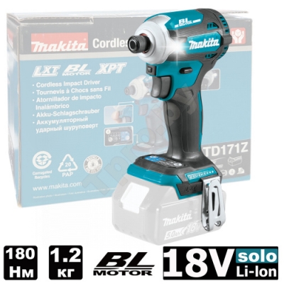 Винтоверт аккумуляторный DTD171Z (DTD 171 Z) MAKITA