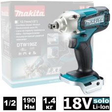 Гайковерт аккумуляторный DTW190Z (DTW 190 Z) MAKITA