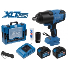 Аккум. ударный гайковерт BULL SC 1810 Xcase, XLTpro, БЕСЩЕТ., 18 В, 1500 Н*м, 3/4", 2х6 А*ч, з/у 6 А