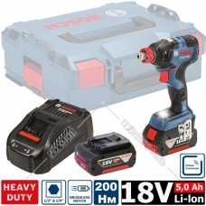 Гайковерт аккумуляторный GDX 18V-200 C Professional BOSCH (06019G4201)