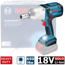 Гайковерт аккумуляторный GDS 18 V-LI HT Professional BOSCH (06019B1300)