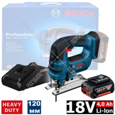 Лобзик аккумуляторный GST 18 V-LI B Professional BOSCH (0615990M43)