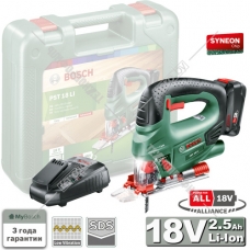 Лобзик аккумуляторный PST 18 LI Set BOSCH (0603011023)