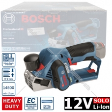 Рубанок аккумуляторный GHO 12V-20 Professional BOSCH (06015A7000)