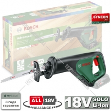 Пила сабельная аккумуляторная AdvancedRecip 18 BOSCH (06033B2402)