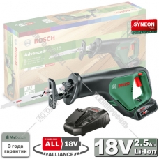 Пила сабельная аккумуляторная AdvancedRecip 18 BOSCH (06033B2403)