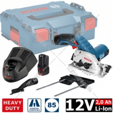 Пила циркулярная аккумуляторная GKS 12V-26 Professional BOSCH (06016A1000)