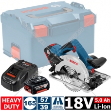 Пила циркулярная аккумуляторная GKS 18V-57 G Professional BOSCH (06016A2100)