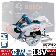 Пила циркулярная аккумуляторная GKS 18V-68 C Professional BOSCH (06016B5000)