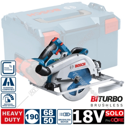 Пила циркулярная аккумуляторная GKS 18V-68 GC Professional BOSCH (06016B5100)