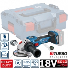 Угловая шлифмашина аккумуляторная GWS 18V-15 SC Professional BOSCH (06019H6100)