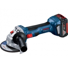 Аккум. углошлифмашина BOSCH GWS 180-LI в чем. (18.0 В, 1 акк., 4.0 А/ч, Li-Ion, диск 125х22.0 мм)