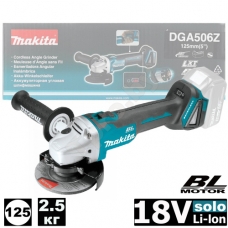 Угловая шлифмашина аккумуляторная DGA506Z (DGA 506 Z) MAKITA