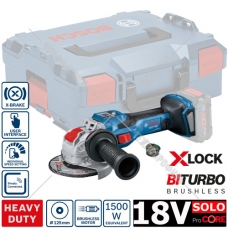 Угловая шлифмашина аккумуляторная GWX 18V-15 SC Professional BOSCH (06019H6500)