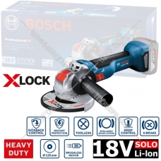 Угловая шлифмашина аккумуляторная GWX 18V-10 Professional BOSCH (06017B0100)