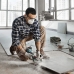 Угловая шлифмашина аккумуляторная GWS 180-LI Professional BOSCH (06019H9021)