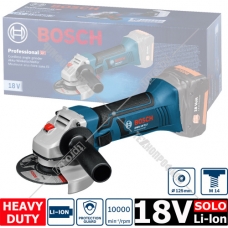 Угловая шлифмашина аккумуляторная GWS 18-125 V-LI Professional BOSCH (060193A307)