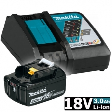 Набор аккумуляторов BL1830B 3.0 Ah (-1-) + зарядное DC18RC MAKITA (191A25-2)