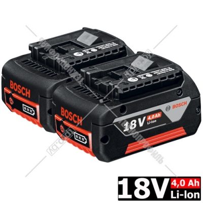 Аккумулятор GBA 18 V 4.0 Ah (-2-) Professional BOSCH (1600Z00042)