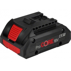 Аккумулятор BOSCH ProCORE 18.0 В, 4.0 А/ч, Li-Ion коробка