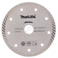 Алмазный круг по граниту Turbo 125х20/22,23 мм MAKITA (B-28058)