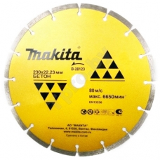 Алмазный диск по бетону 230х22,23 мм MAKITA (B-28123)