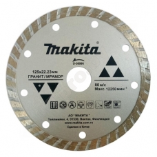 Алмазный круг по граниту 125x22,23 мм MAKITA (D-50996)