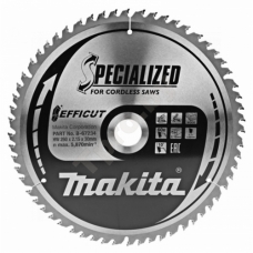 Пильный диск EFFICUT 260x30 мм Z60 (для аккумуляторных пил) MAKITA (B-67234)