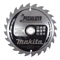 Пильный диск 165x20 мм Z24 (для аккумуляторных пил) MAKITA (B-31158)