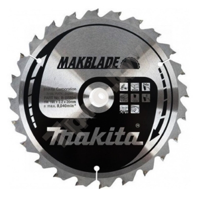 Пильный диск 190x20 мм Z24 MAKITA (B-35243)
