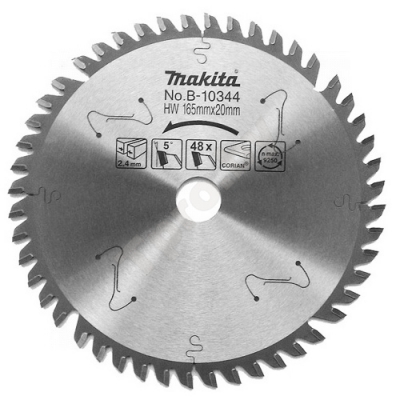Пильный диск 165х20 мм Z40 по композитному материалу MAKITA (B-43907)