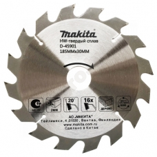 Пильный диск 185x30 мм Z16 MAKITA (D-45901)