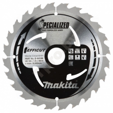 Пильный диск EFFICUT 190x30 мм Z24 (для аккумуляторных пил) MAKITA (B-64185)